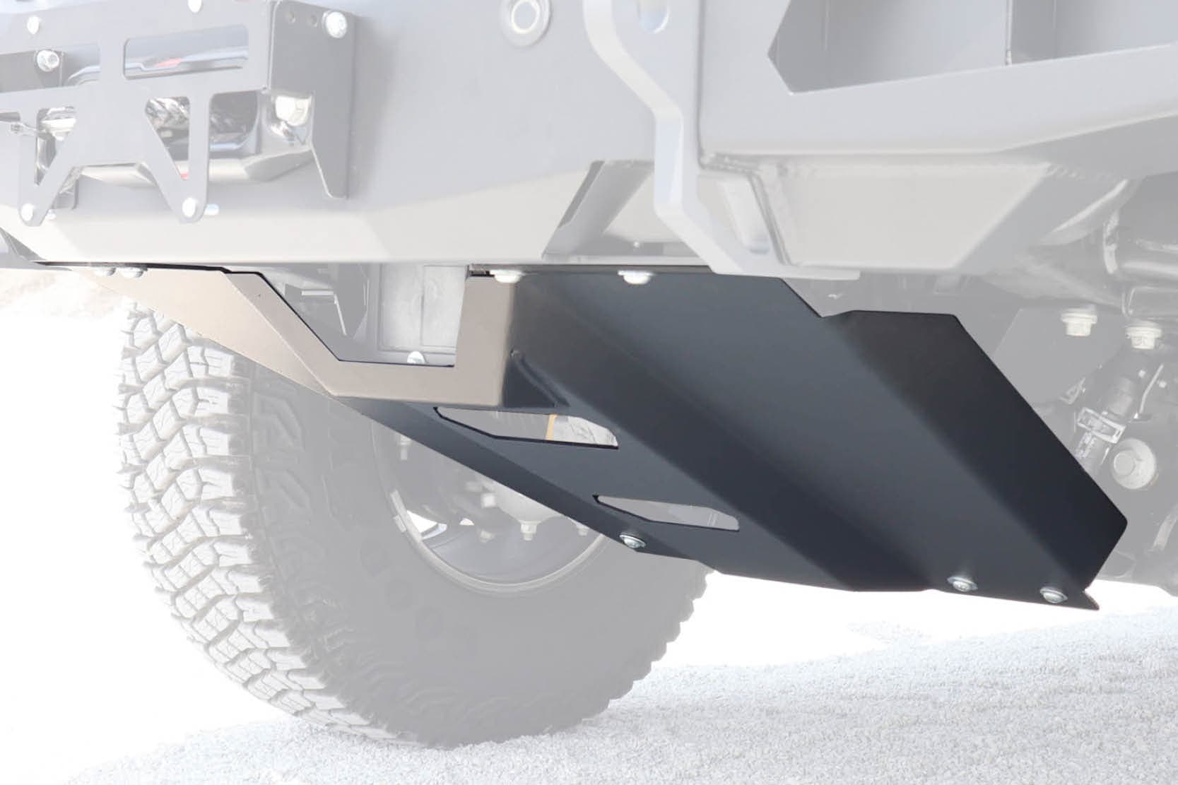 2021+ Bronco Black Ops Front Bumper ACC Sensor Relocation Kit (Skid Plate for ACC ONLY) (Black Powder Coated) product image