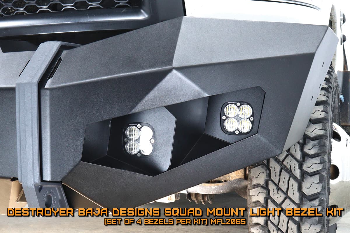 LoD Offroad Destroyer Truck Baja Squadron Light Bezel Kit