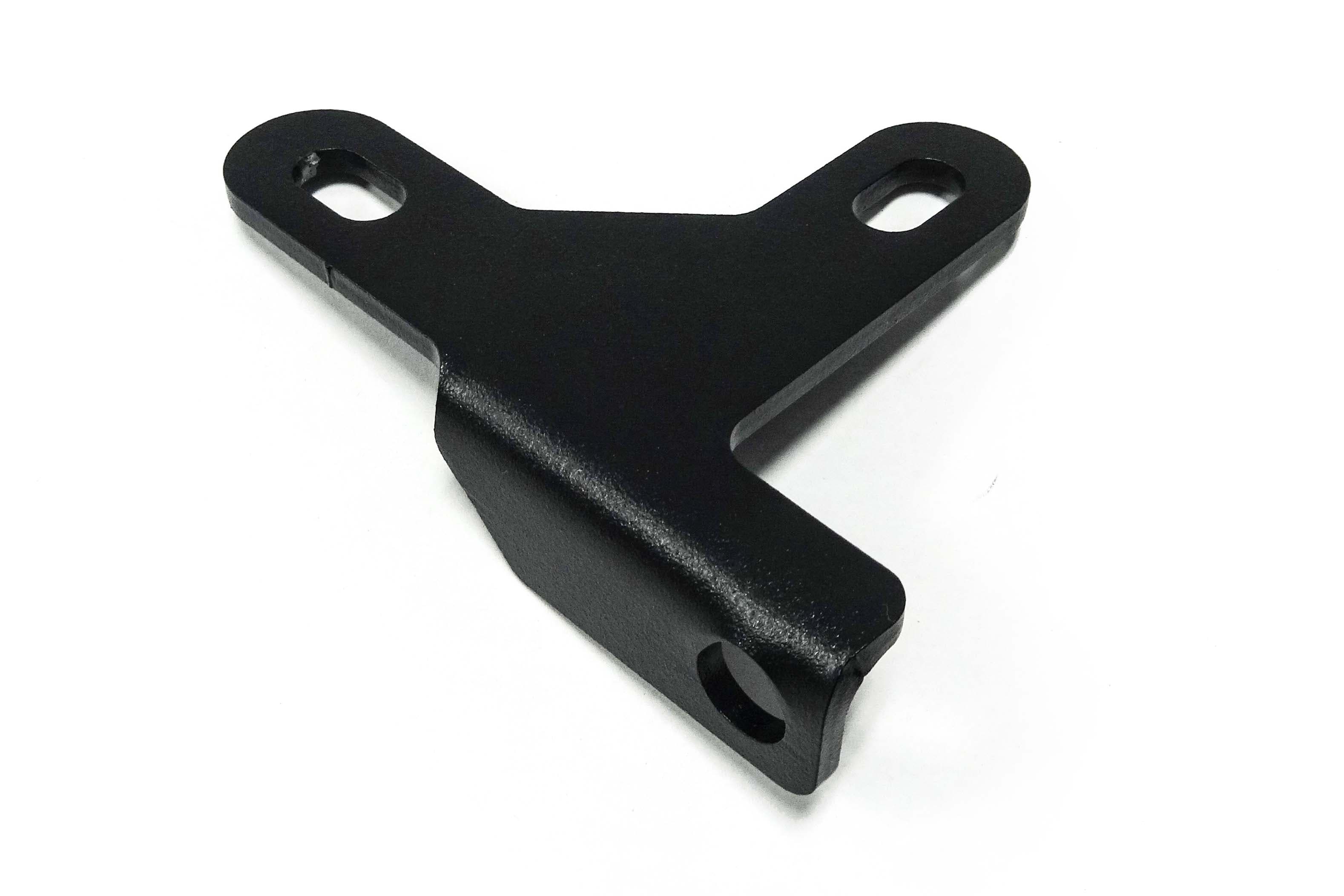 LOD Destroyer CB Antenna Mount Rear Door Plate - Black Powder Coated - JK product image