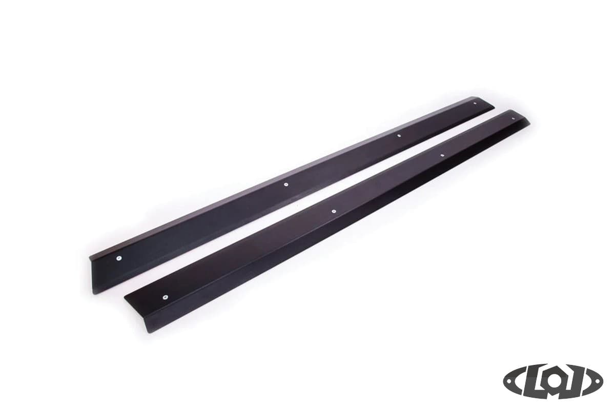 JT Armor Lite Rocksliders 4 Door Skid Plates (pair) (Black Powder Coated) product image