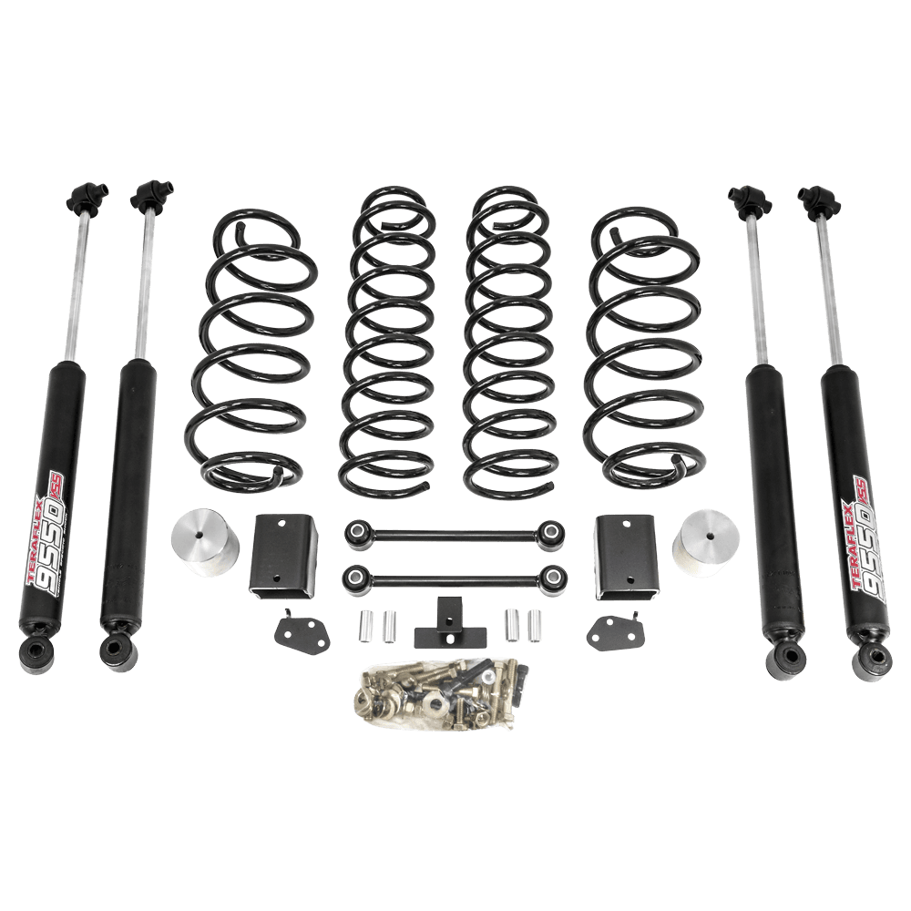 ReadyLift Coil Spring Lift Kit with Teraflex 9550 Shocks 2.5ft. Rubicon; 3.5ft. Sahara/Sport