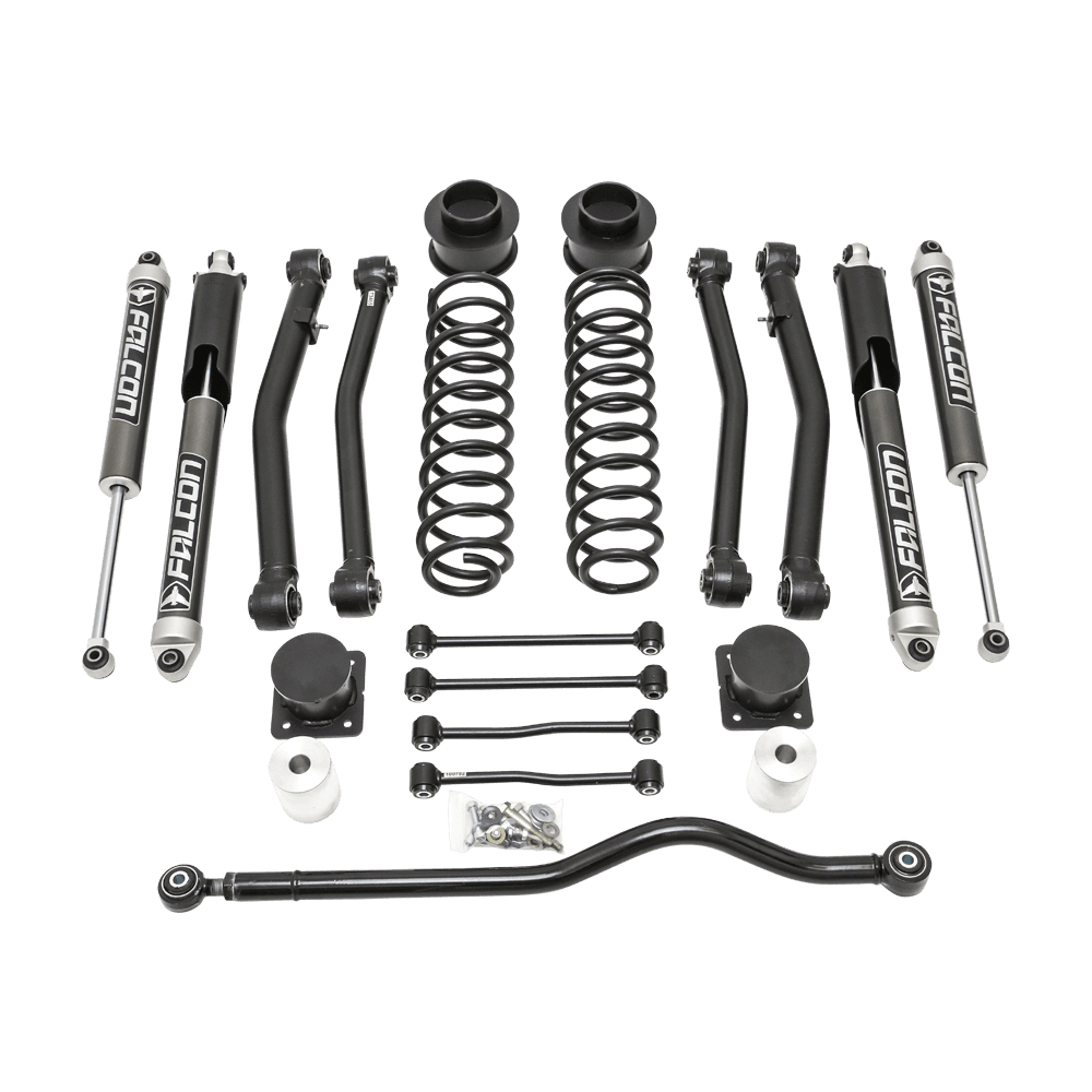 ReadyLift 20C GLADIATOR (NO MOJAVE)4IN TERRAIN FLEX 4ARM KIT W/FALCON 2.1 SHOCKS(INCL FRONT TRACK BAR)
