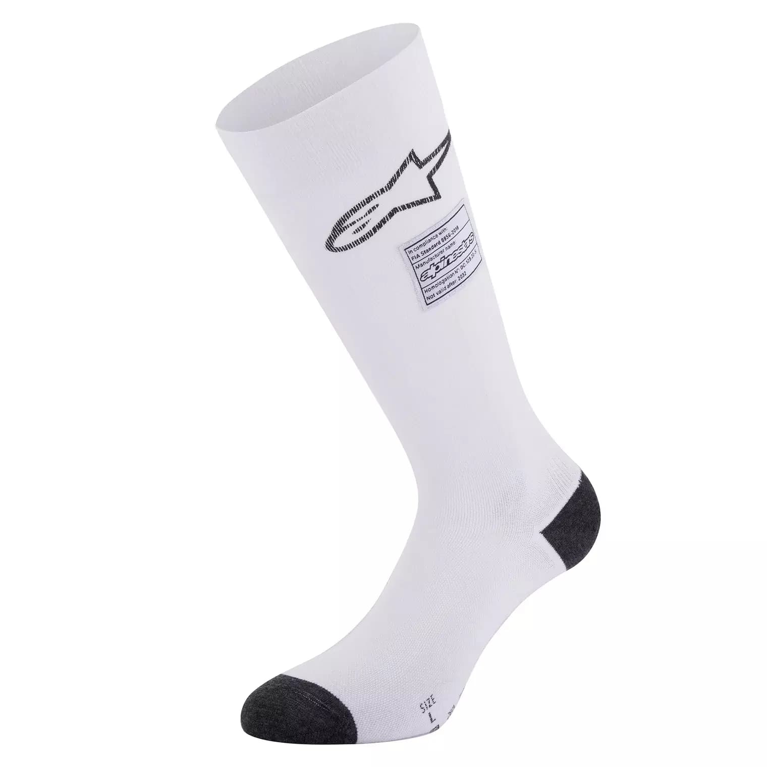 alpine star Socks ZX V4 White Small