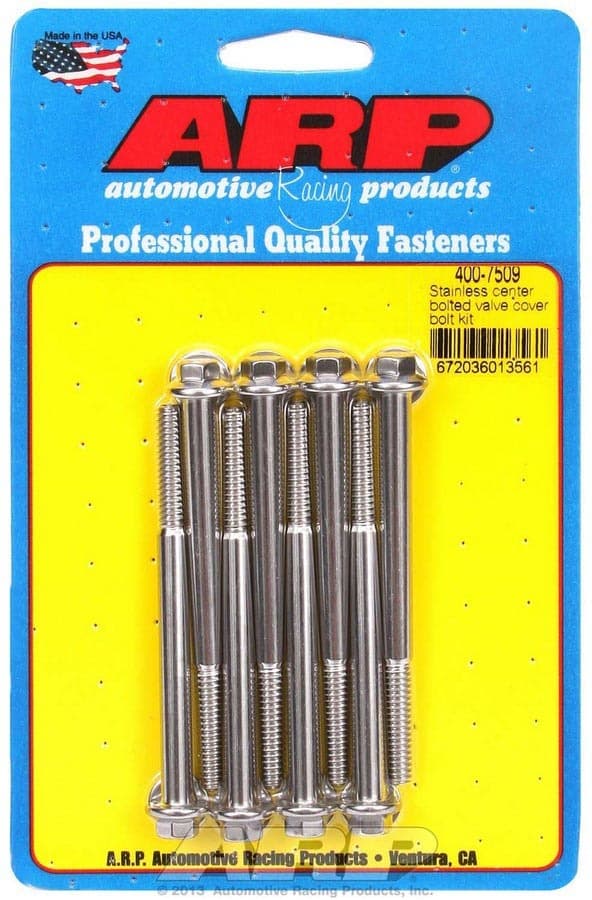 ARP Auto Racing S/S Valve Cover Bolt Kit 1/4in- 20 6pt. (8)