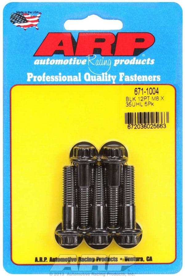 ARP Auto Racing Bolt Kit - 12pt. (5) 8mm x 1.25 x 35mm