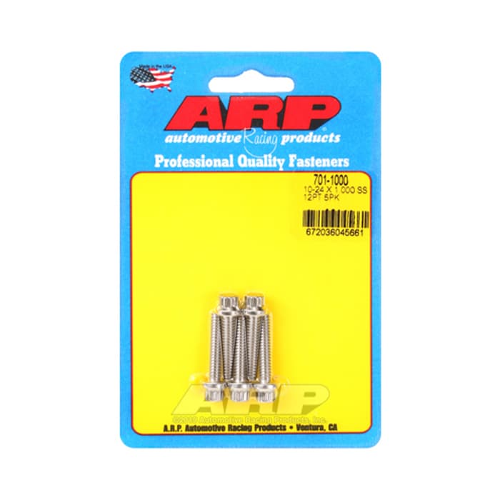 ARP Auto Racing Bolt Kit - SS 12pt 5pk 10-24 x 1.000