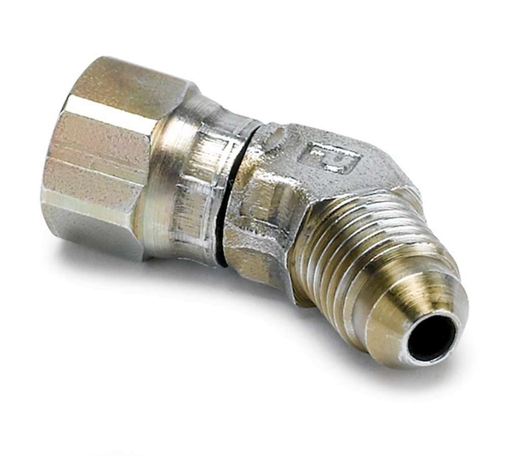 AutoMeter AutoMeter 3273 FITTING, ADAPTER, 45?, -4AN FEMALE TO -4AN MALE, STEEL