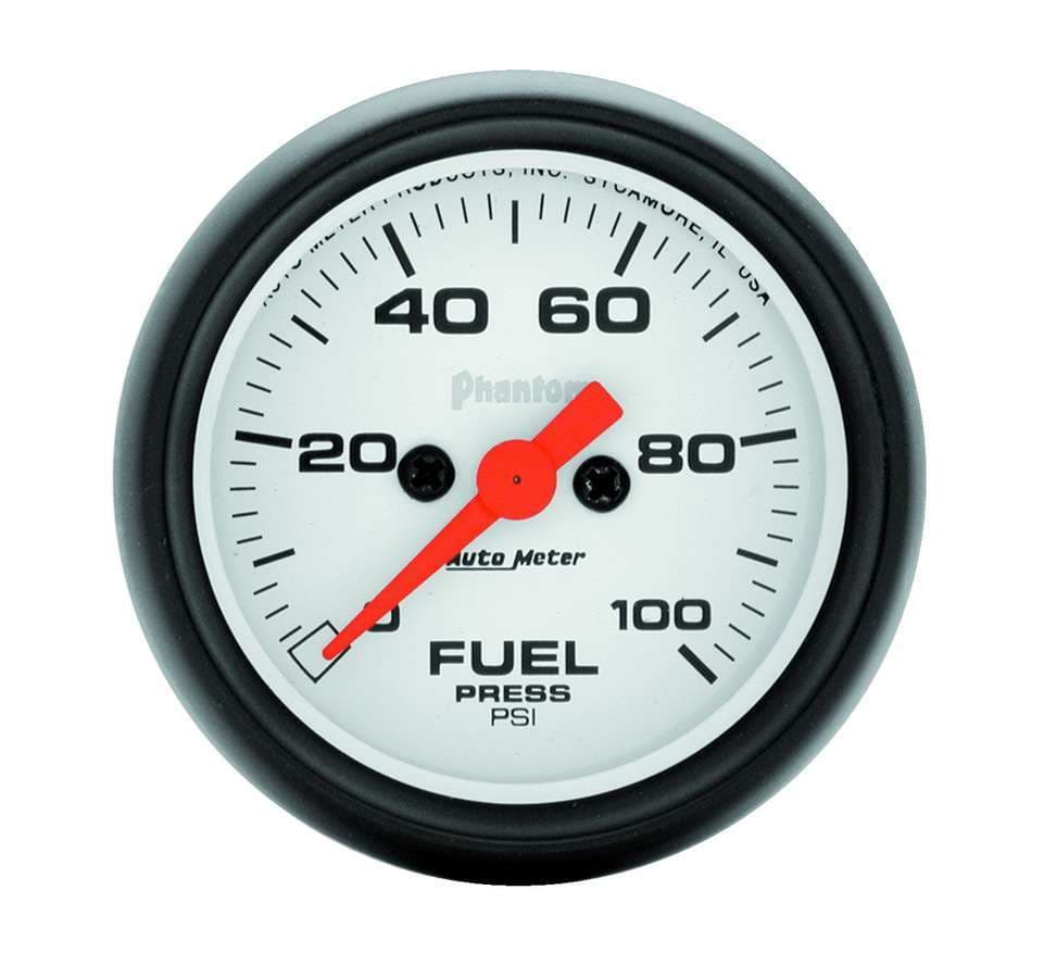 AutoMeter Gauge, Fuel Pressure, 2 1/16", 100psi, Digital Stepper Motor, Phantom