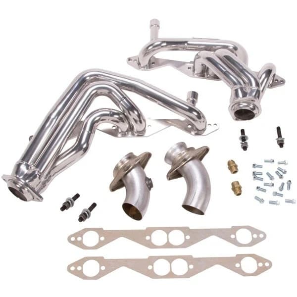 Chevrolet Impala SS 5.7 LT1 1-5/8 Shorty Exhaust Headers Polished Silver Ceramic 93-96 product image
