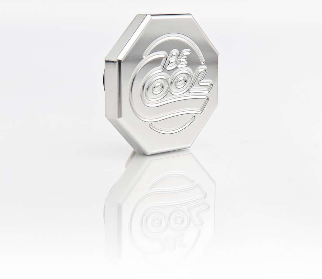Polished Finish Octagon-Style Billet Radiator Cap Be Cool Radiator