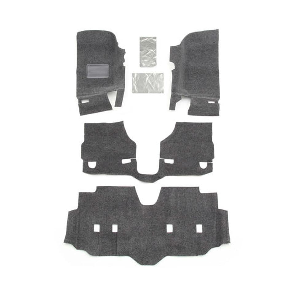 0718 WRANGLER JK ULIMITED FRONT 4PC FLOOR KIT (INCLUDES HEAT SHIELDS)
