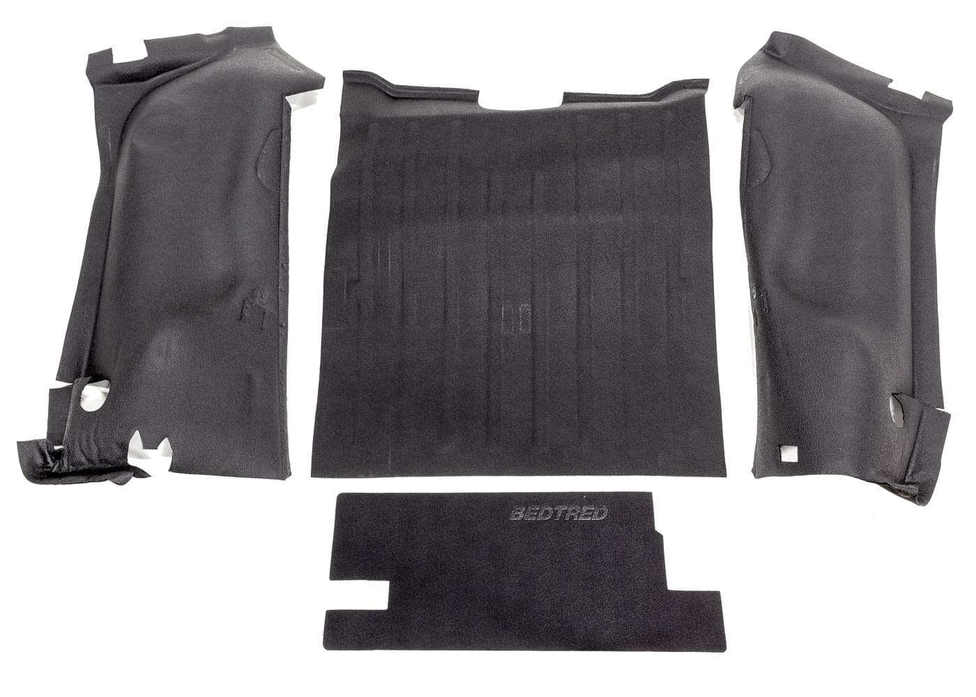 BedRug 9706 WRANGLER TJ 4PC REAR COMPOSITE CARGO KIT GRAY BEDTRED(INCLUDES TAILGATE)