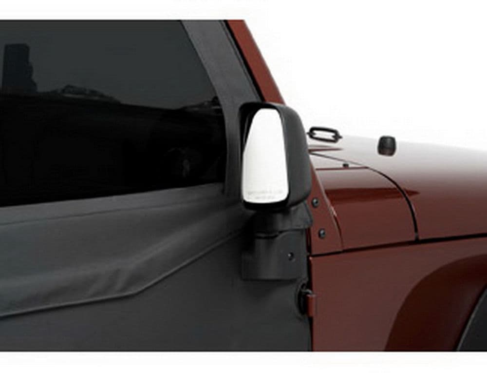 Bestop Bestop HighRock 4x4 Replacement Mirror Set - Black - YJ/TJ