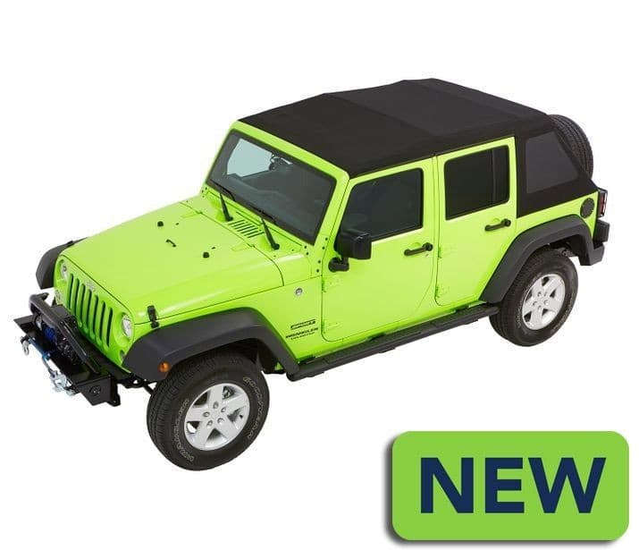 Bestop Bestop Trektop Glide Convertible Soft Top Black Diamond - JK 4dr