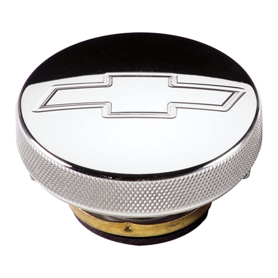 Billet Specialties Radiator Cap 7lb Chevy Bowtie Polished
