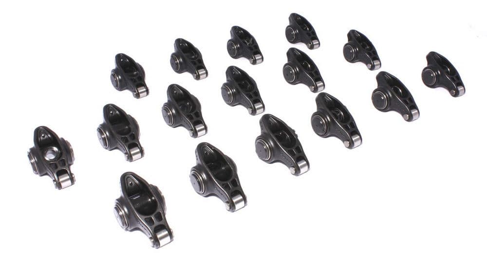 COMP Cams COMP Cams 1601-16 Ultra Pro Magnum Rocker Arm Set w/ 1.52 Ratio for Chevrolet SBC w/ 3/8 Stud