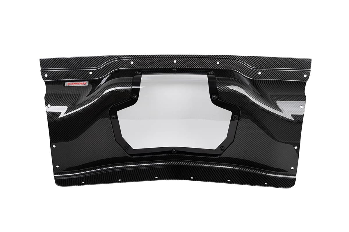 Corsa Performance Corsa Performance C8 Corvette Carbon Fiber Trunk Panel with Polycarbonate Window