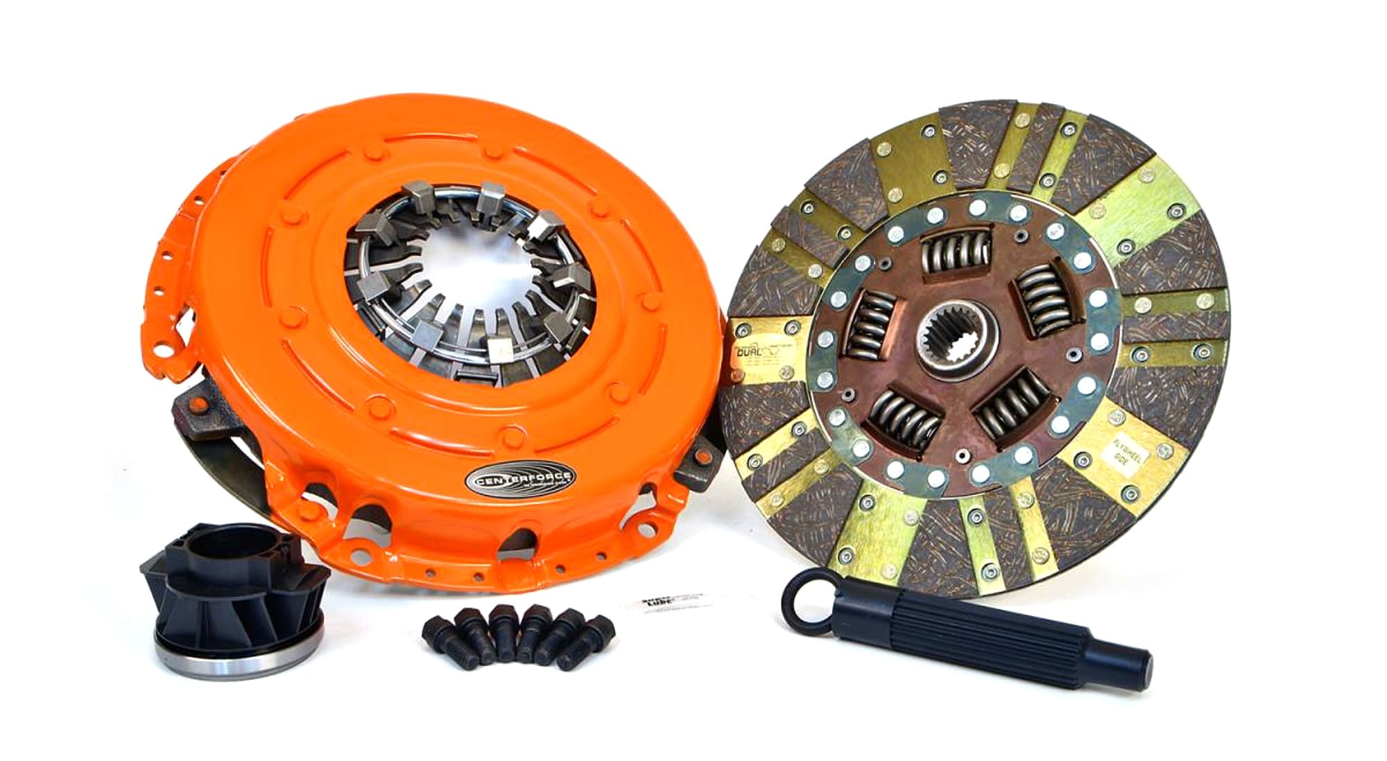 Centerforce Centerforce Dual Friction ?, High Performance Clutch Kit, 494 ft/lbs Capacity, 10.4in Dia., Fits Jeep Gladiator and Wrangler 3.6L