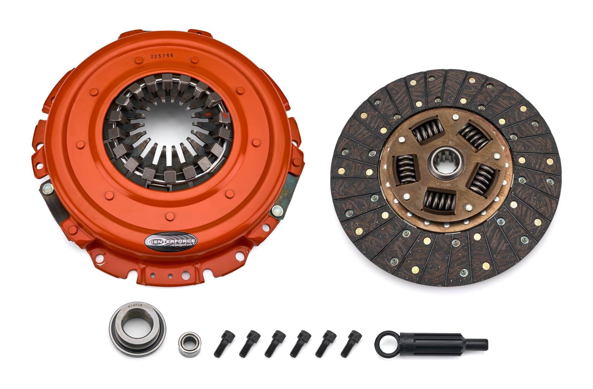 Centerforce Centerforce Dual Friction ?, High Performance Clutch Kit, 622 ft/lbs Capacity, 11in Dia., 10-Spline, Fits Buick/Chevrolet/GMC Cars and Trucks 6/8 Cyl