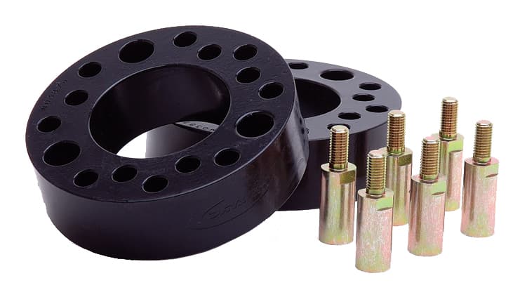 2009-2013 Ford F150 ComfortRide Suspension Lift 2.5in Front Only with Hardware - Easy Install High Density Progressive Polyurethane Lifts Vehicles Without Sacrificing Ride Quality or Load-Carrying Capacity No Metal-on-Metal Contact as with Other Leveling