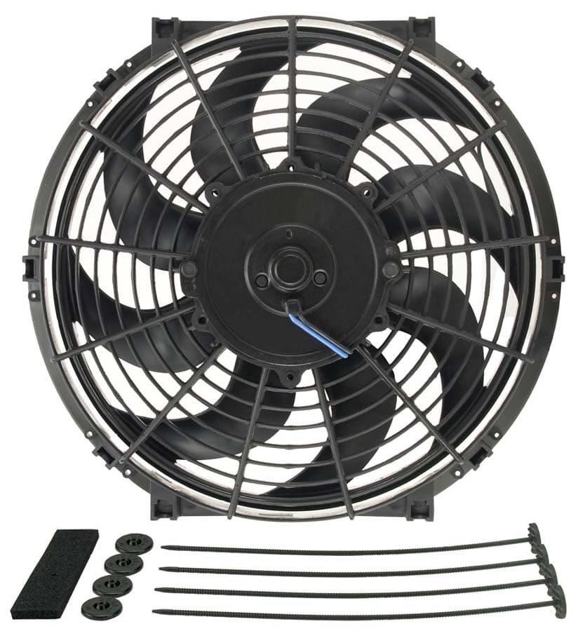 Derale 12 Tornado Electric Puller Fan, Standard Mounting Kit