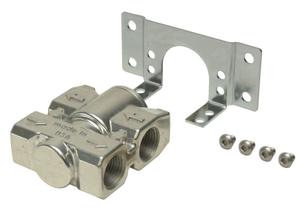 Derale Derale 25792 Fluid Control Thermostat with Mount Brackets, 1/2 NPT