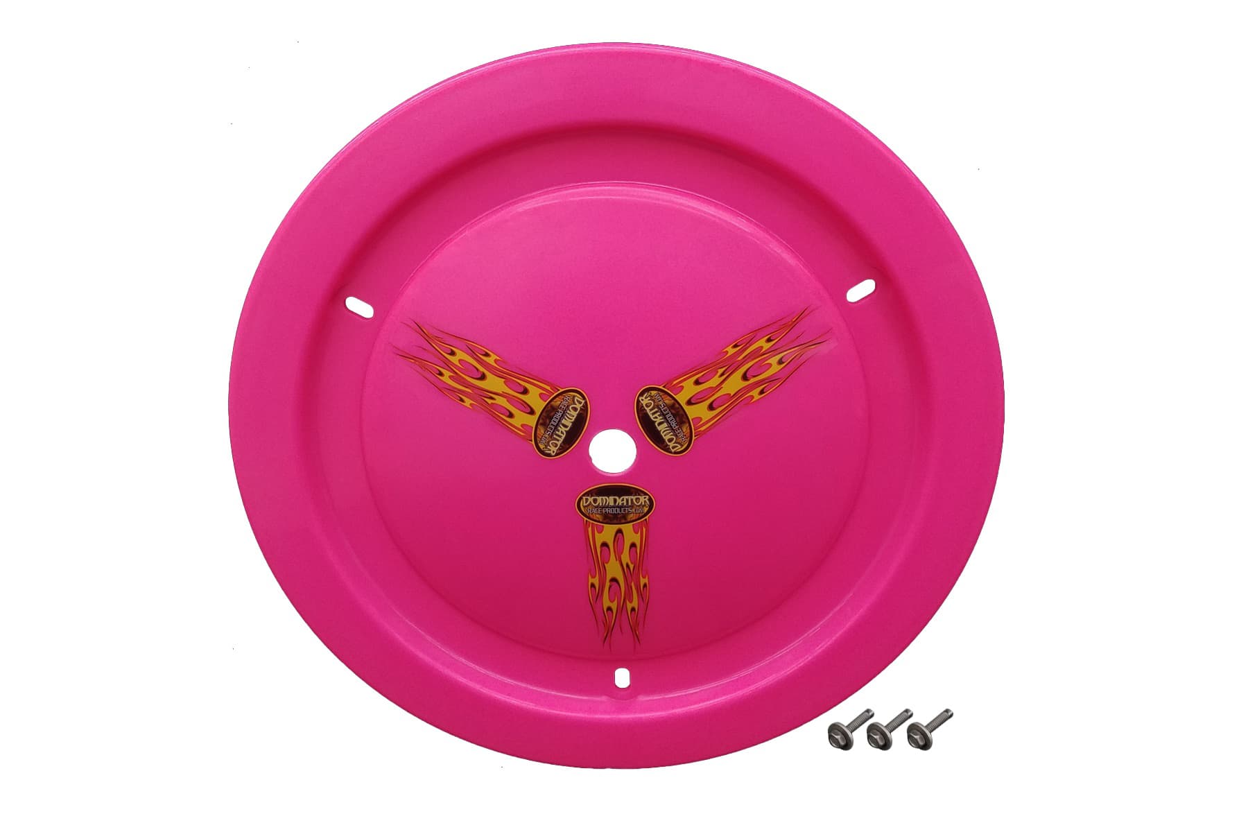 Dominator Race Body Wheel Cover Bolt-On Pink