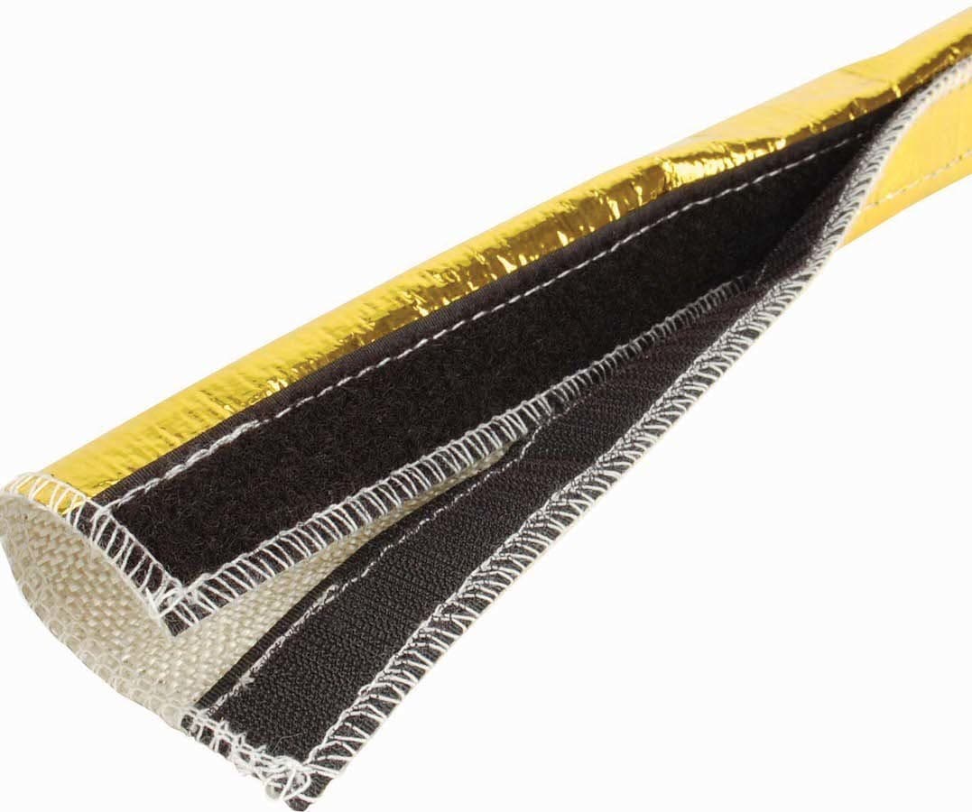 Design Engineering DEI Heat Shroud- GOLD - 12in to 1-14in I.D. x 3ft