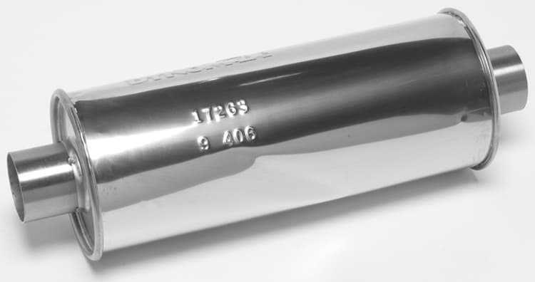 Dynomax ULTRAFLO SS MUFF CENTER INLET CENTER OUTLET 16IN BODY