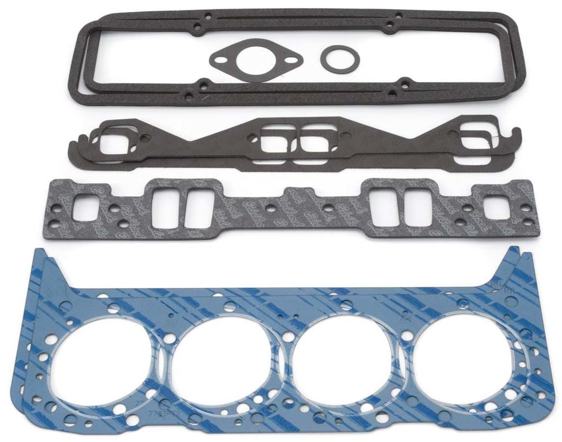 Edelbrock Edelbrock 7367 Engine Gasket Set (Head / Inake / Exhaust / Valve Cover) for Chevrolet