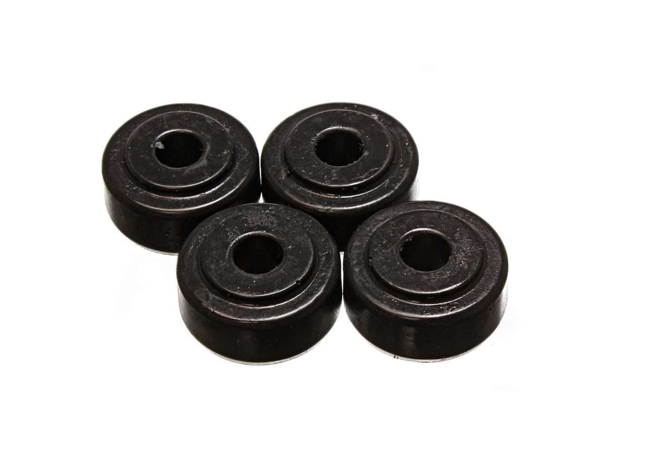 Energy Suspension UNIVERSAL 3/8IN SHOCK TOWER GROMMETSBLKPERFORMANCE POLYURETHANE7/8 IN NIPPLE4PC