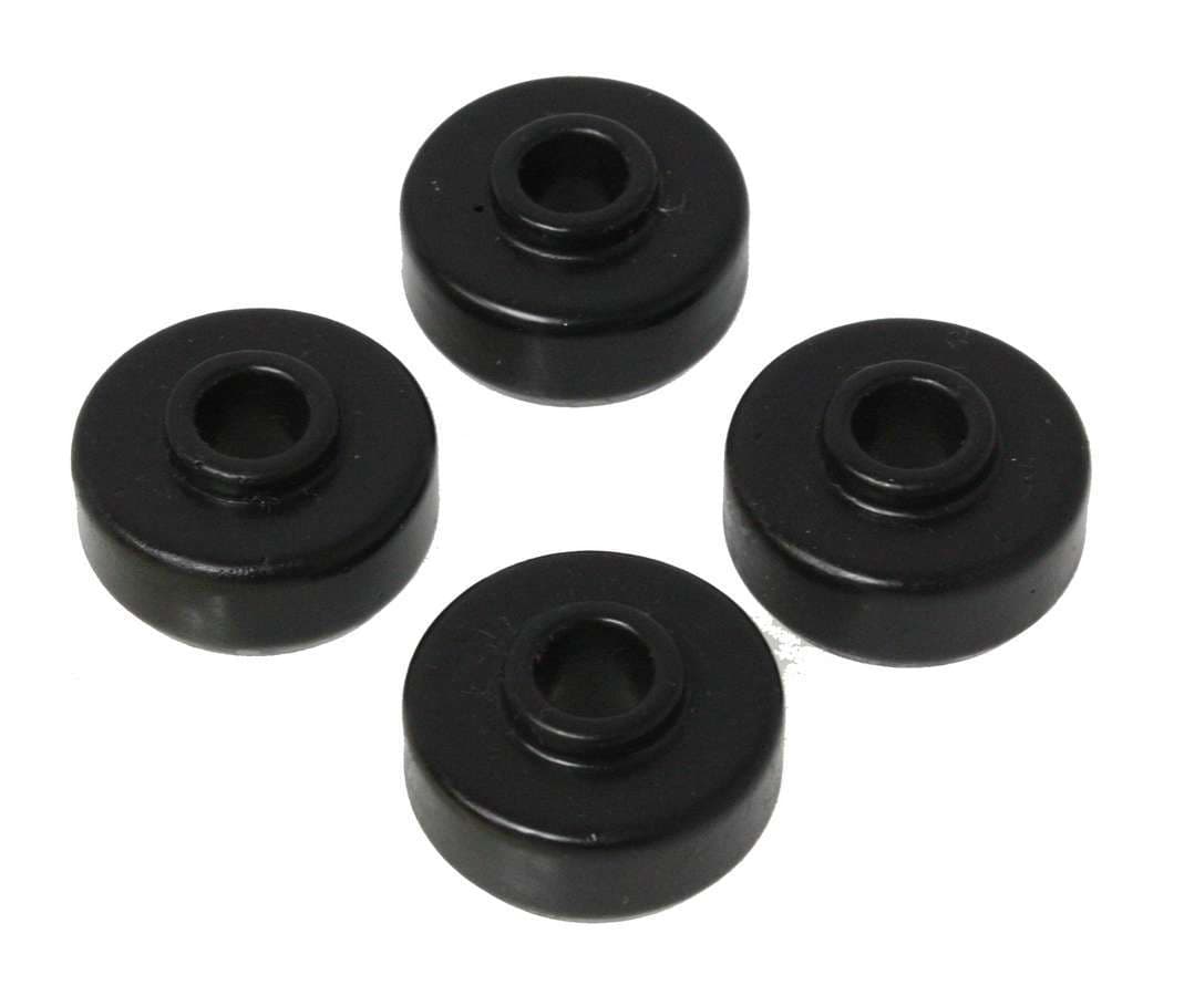 Energy Suspension UNIVERSAL 3/8IN SHOCK TOWER GROMMETSBLKPERFORMANCE POLYURETHANE5/8 NIPPLE4PC