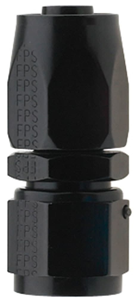 Fragola Performance Systems Pro-Flow Black Size (-6) Straight Hose Fitting