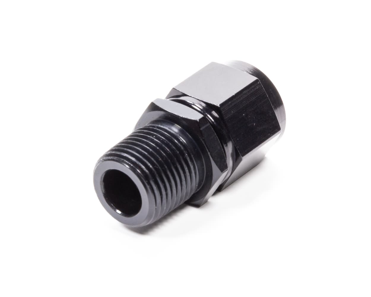 Fragola Performance Systems #10 Female Swivel to 1/2mpt Fitting Black