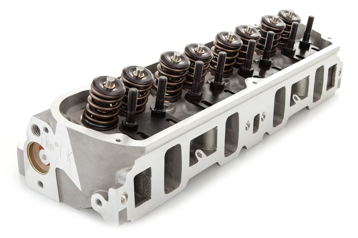 FLOTEK Performance Cylinder Heads SBF 180cc Alm Cylinder Head 58cc Assembled