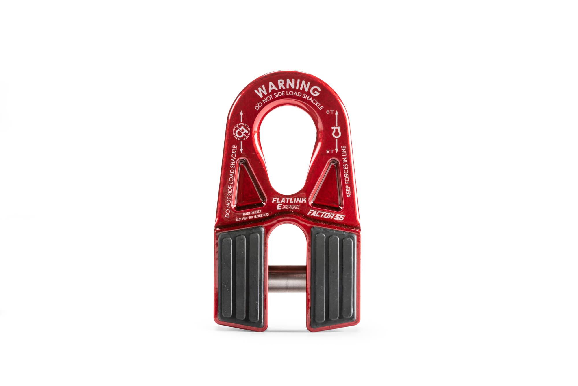 Factor 55 Factor 55 00080-01 FLATLINK E EXPERT WINCH SHACKLE MOUNT -- RED