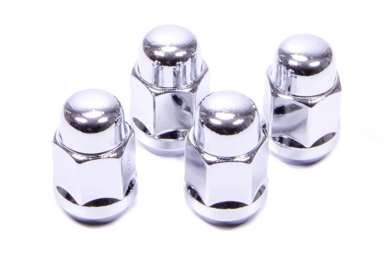 Gorilla 1/2IN ACORN BULGE SEAT (3/4IN HEX) LUG NUTS 4 BAGGED
