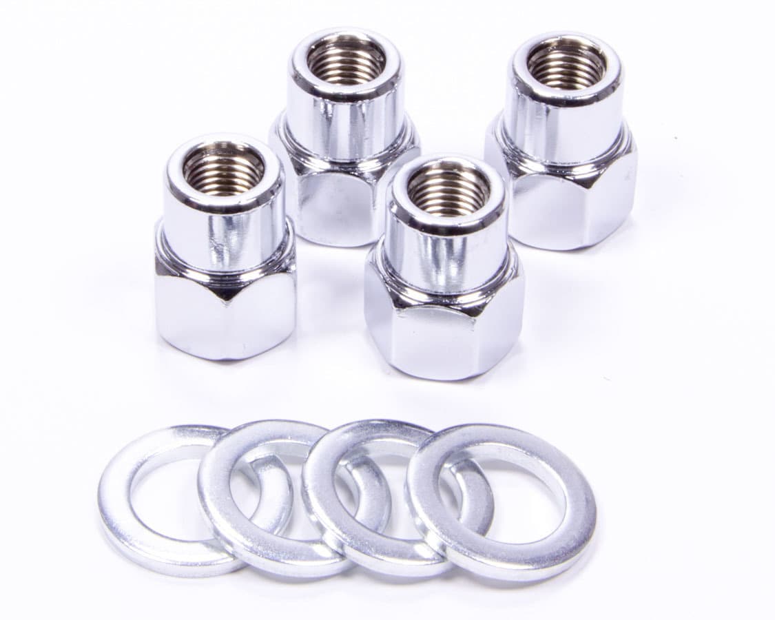 Gorilla 7/16IN SHORT MAG OPEN END LUG NUTS 4 BAGGED