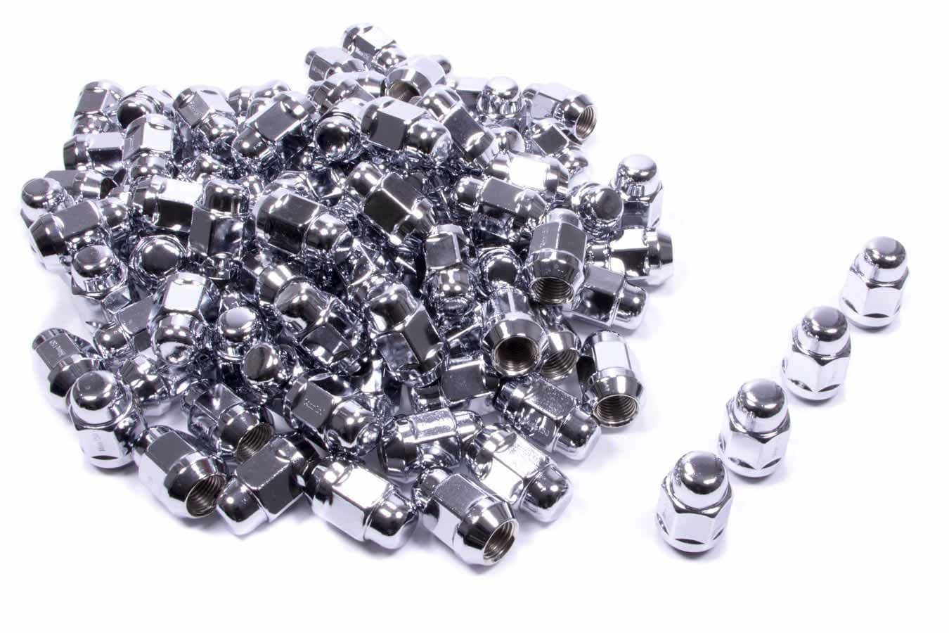 Gorilla 100 Lugnuts 14mm x 1.50 Acorn Bulge 13/16 Hex