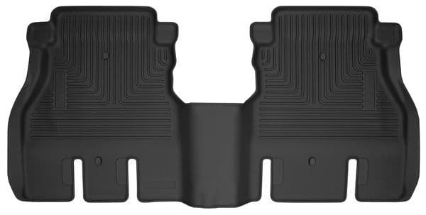 Husky Liners 2018C WRANGLER 4 DOOR BLACK SECOND ROW 2ND SEAT FLOOR LINER