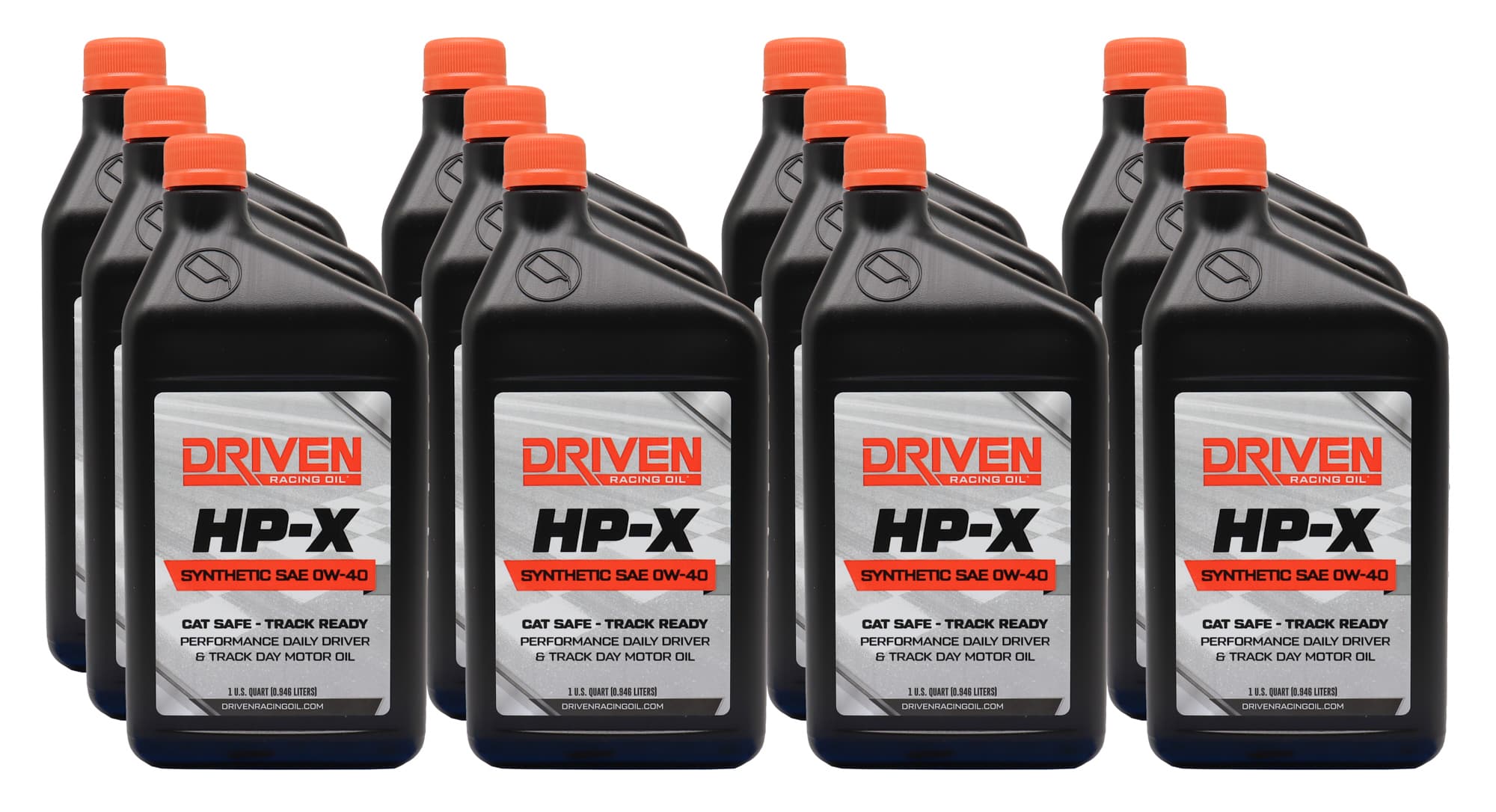 Driven Racing Oil HP-X 0W40 Motor Oil Case 12/Qt