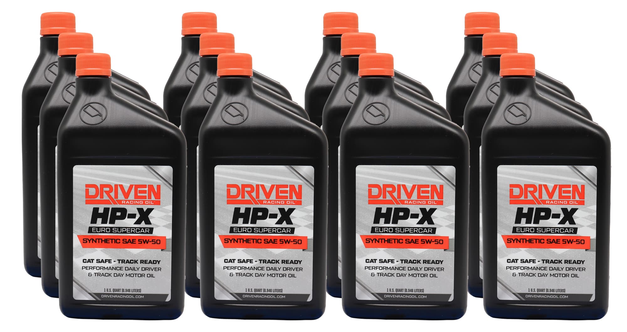Driven Racing Oil HP-X EURO 5W50 Motor Oil Case 12/Qt