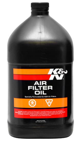 K&N FILTER OIL; 1 GALLON Air Filter Oil - 1 gal