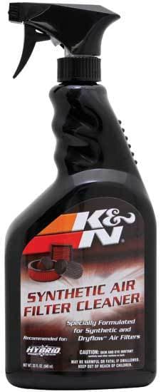 K&N FILTER CLEANER; SYNTHETIC 32OZ SPRAY FILTER CLEANER; SYNTHETIC 32OZ SPRAY