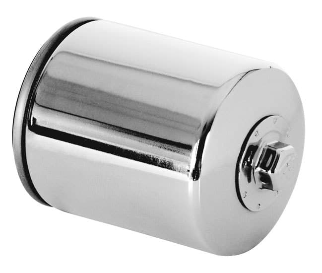 K&N POWERSPORTS CANISTER CHROME OIL FILTER