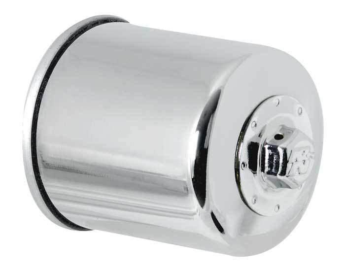 K&N POWERSPORTS CANISTER CHROME OIL FILTER
