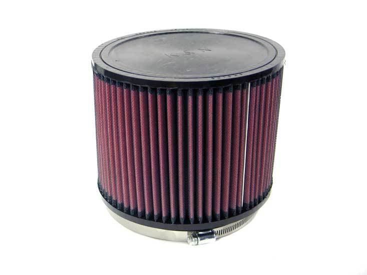 K&N 6ID FLG, 7-1/2OD, 6H Universal Rubber Filter