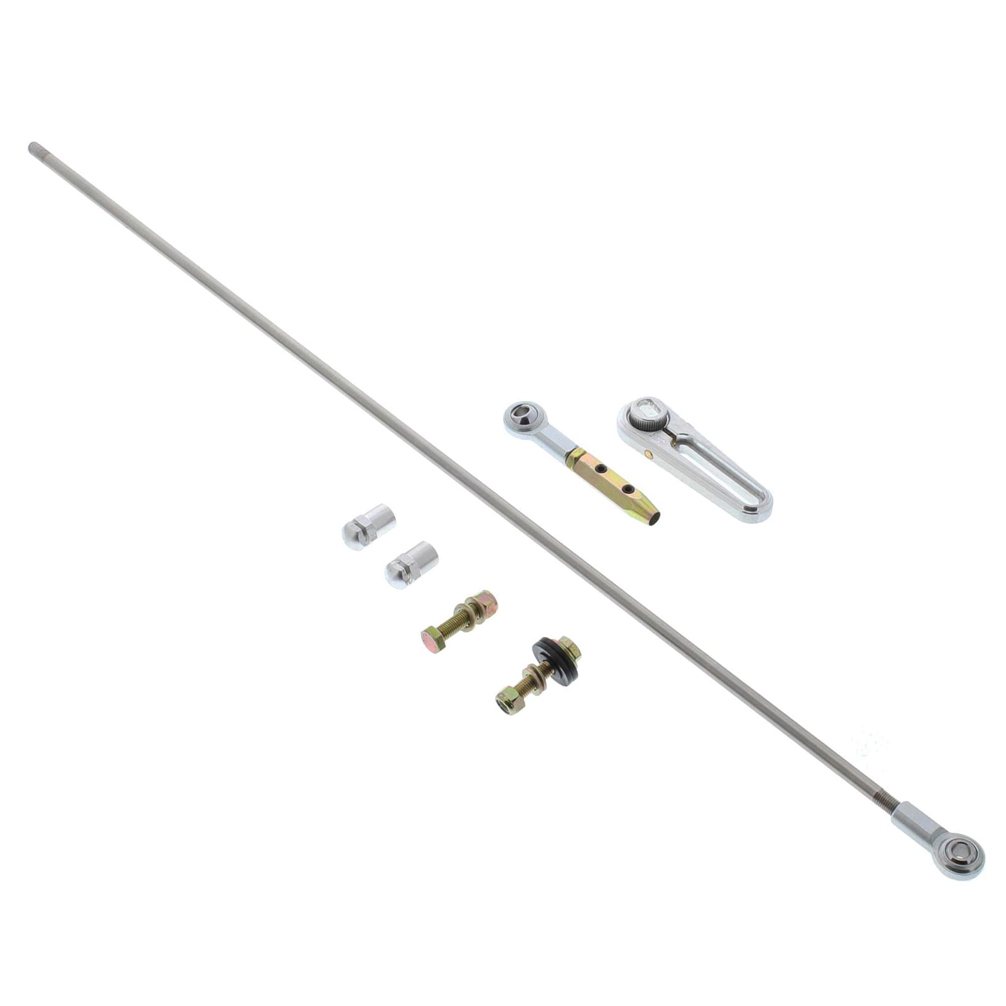 Lokar Adjustable Column Shift Linkage Kit; Fits w/GM TH350/TH400/700R4; 26 in. Length;
