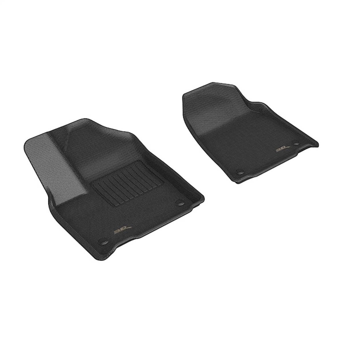 3D MAXpider 22C WAGONEER KAGU 1ST ROW FLOORLINER 2PC BLACK