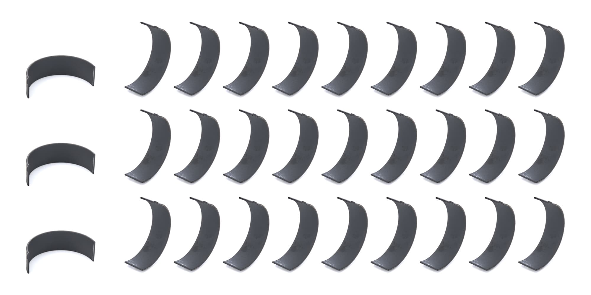 Clevite77 Upper Connecting Rod Bearings 30pk